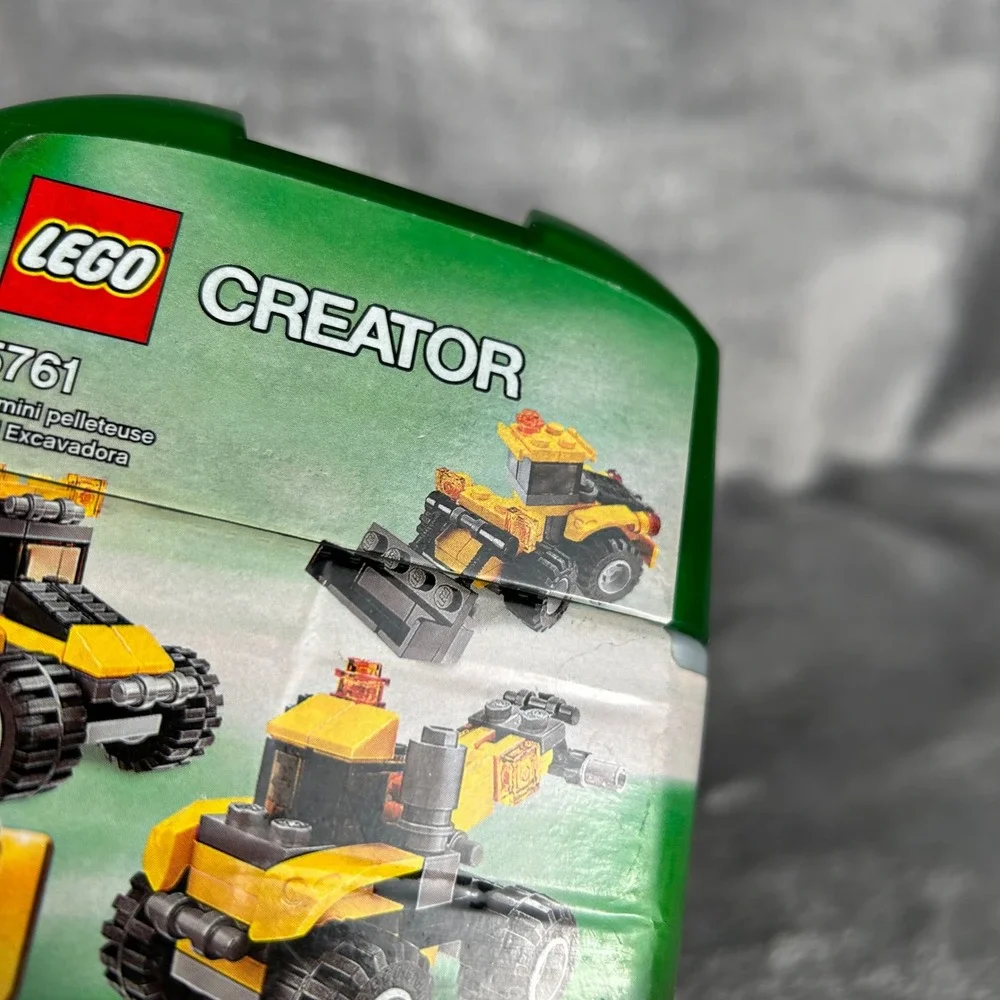 LEGO Creator 3-in-1 Mini Digger 5761 Construction Vehicle Set New Sealed - Picture 5 of 8